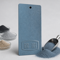 Peinture en poudre électrostatique époxy-polyester colorée métallisée anti-corrosion pour bateaux, meubles et yachts