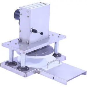 Venda quente Barato Raw Dough Flattener Máquina De Pressão De Massa Automática Máquina De Pressão De Massa De Pizza Elétrica Comercial