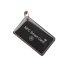Carte NFC intelligente en époxy personnalisable au prix d'usine YTS pour clé d'hôtel - Product Image 1