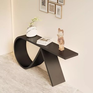 Tavolo Console Moderno di Lusso per <span class=keywords><strong>Soggiorno</strong></span>, Struttura in Ferro Resistente, Arredamento per Appartamenti - Product Image 4