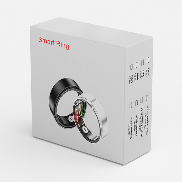 SR03 Smart Ring Fitness Tracker Heart Rate Body Monitoring Sports Step Counting Waterproof SR3 Smart Ring for Men Women