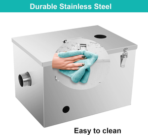 Séparateur de graisse commercial sous évier pour eaux usées, adapté à différents contextes - Product Image 3