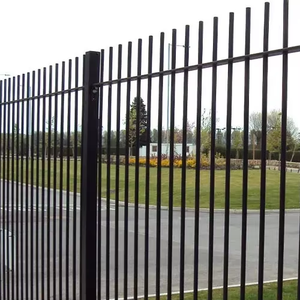 <span class=keywords><strong>Valla</strong></span> superior de lanza prensada de Hércules, <span class=keywords><strong>valla</strong></span> de seguridad de acero galvanizado para patio, casa, escuela, fábrica, jardín, modelado 3D incluido - Product Image 3