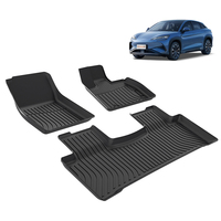 Tapis 3D en caoutchouc Tpe Original Tapis de sol de voiture à conduite à droite pour Byd Sealion 7 Tapis de sol Rhd 2024-2026 Tapis en caoutchouc tout temps