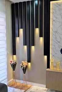 Panneaux muraux intérieurs en WPC polyvalents, décoratifs et en gros, pour l'amélioration de l'habitat - Product Image 2