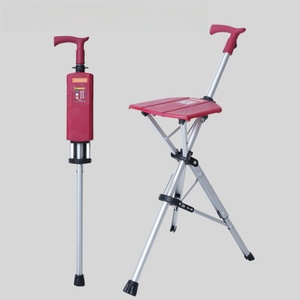 <span class=keywords><strong>Silla</strong></span> Plegable con Bastón, Bastón de Senderismo para Acampar al Aire Libre, <span class=keywords><strong>Silla</strong></span> Plegable con Bastón, Conveniente, Duradera, Modelo Popular - Product Image 1