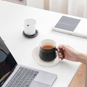 Modern Cloud Design Eco-Friendly Reusable Silicone Coaster Anti-Slip Waterproof <b>Cup</b> <b>Mat</b> Fits Universal <b>Cup</b> Mug Simple Drinkware - Product Image 5
