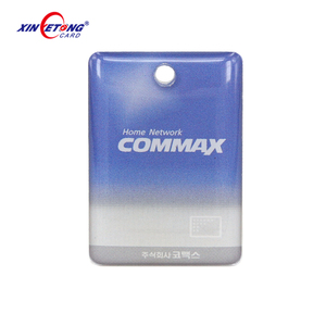 PVC + Epoxy Vật liệu NFC Keychain RFID Tag tag mini không thấm nước Epoxy tag - Product Image 2