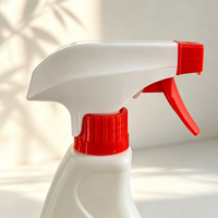 Pulvérisateur à gâchette en plastique 28/400 28/410, double couvercle, grand levier, pistolet à mousse dense non coulante