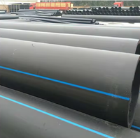Tubería de Suministro de Agua de Plástico HDPE sin Fugas, Directo de Fábrica, para Proyectos de Seguridad de Agua Potable en Zonas Rurales