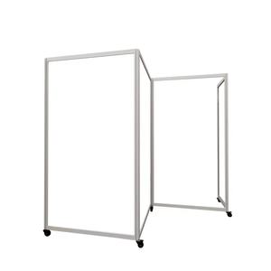 Panneau <span class=keywords><strong>de</strong></span> séparation d'écran pliable, 3 panneaux, séparation pour salle <span class=keywords><strong>de</strong></span> bureau, en acrylique - Product Image 2