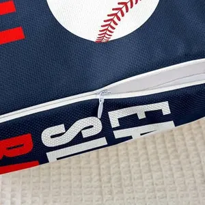 Taie d'oreiller carrée tissée en microfibre 18x18 pouces à motif de dessin animé personnalisé pour canapé, maison, hôpital et hôtel - Product Image 3