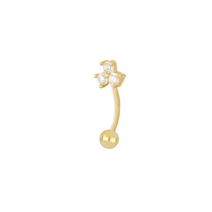 ROXI Nuevos Pendientes Colgantes de Plata de Ley 925 con Zirconia de 18k para Perforación - Product Image 1