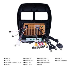 Layar Sentuh Mobil <span class=keywords><strong>Android</strong></span> Murah Dvd Radio Video Gps Pemutar Multimedia Navigasi untuk CITROEN C4 2012 2013 2014 Auto - Product Image 5