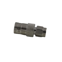 Adaptateur de connecteur coaxial RF BNC femelle vers SMA mâle, 50 Ohm, pour GPS, CCTV, modules sans fil, faible PIM