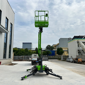 Cho Morn điện towable cho Boom Lift 8m-20m Cherry picker Bầu Trời người đàn ông Trailer gắn cho làm việc trên không in ấn cửa hàng mới 300kg - Product Image 6