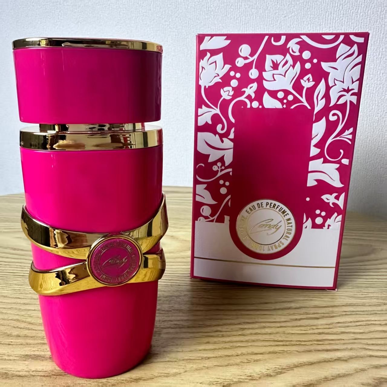 Pink floral fragrance