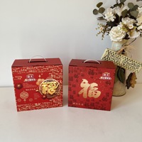 Boîte à fruits carrée rigide en carton ondulé recyclé écologique, gaufrage, impression de logo personnalisé, marque HAIXING, agriculture chinoise