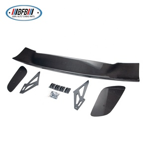 Aileron arrière universel GT en carbone de 142 cm, grande <span class=keywords><strong>aile</strong></span> de coffre universelle en fibre de carbone de style I pour toutes les séries de voitures - Product Image 4