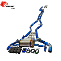 Escape Catback con válvula de titanio para BMW M240i M340i G20 G28 G42 2022 +-Sistema de escape deportivo con control remoto eléctrico