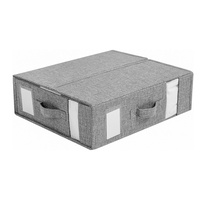 Organiseurs de placard en lin de haute qualité et cubes de rangement pliables, organisateur de draps de lit Sheetcube