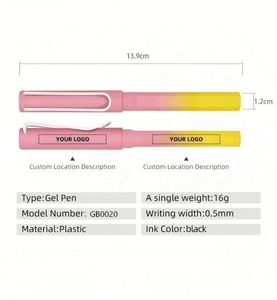 Customized High-Capacity <b>Roller</b> Ball Pen New Gradient Promotional Gifts Plastic Personalized Business Medical Pens Gel <b>Ink</b> - Product Image 4