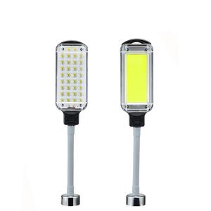 Lampe <span class=keywords><strong>de</strong></span> secours rechargeable à main avec base magnétique, lampe <span class=keywords><strong>de</strong></span> travail LED COB pour réparation automobile avec <span class=keywords><strong>crochet</strong></span> - Product Image 2