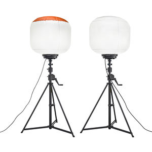360 grados iluminación sin deslumbramiento emergencia Industrial al aire libre alto mástil móvil Super brillante LED recargable trabajo torres de luz - Product Image 1