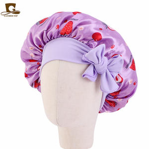 Buena calidad Juding Child Bow Color Tee Baby Cute Nightcap Turban Hats - Product Image 3