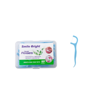 Vente chaude soins bucco-dentaires adultes fil dentaire fil dentaire aromatisé à la menthe fil dentaire cure-dents pour usage domestique