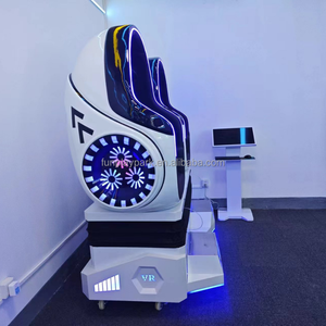 Funplaypark FUNPLAYVR-006 Guangdong VR 9D & 129DHS <span class=keywords><strong>Motus</strong></span> Fun Kart de course 2 joueurs 3D VR avec siège à mouvement et casque portable - Product Image 2
