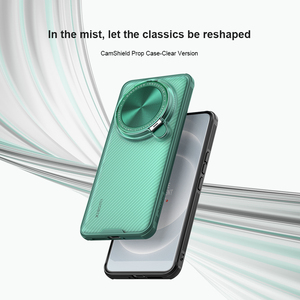 Nillkin marca CamShield Prop Case (versión transparente) Serie PC + TPU lente de cámara y soporte funda de teléfono móvil para Xiaomi 14 <span class=keywords><strong>Ultra</strong></span> - Product Image 5
