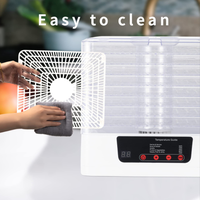 5 Laag Droger Groente En Fruit Droogmiddel Huishoudelijke Elektrische Uitdroging Elektrische Gedroogde Machine Diy Voedsel Droger