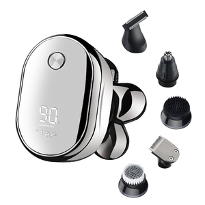 Popular pantalla LED ceja Rotary Trimmer máquina calva portátil Mini <span class=keywords><strong>afeitadora</strong></span> oro plata <span class=keywords><strong>para</strong></span> <span class=keywords><strong>hombres</strong></span> - Product Image 1