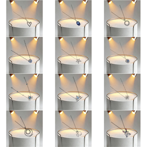 Collar DIY de Alta Calidad para Mujer, Regalo de Cumpleaños con Logo S925 <span class=keywords><strong>Ale</strong></span>, Souvenir - Product Image 4