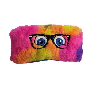 Nuovo Design Astuccio Scolastico Personalizzato in Peluche Colorato per Bambini - Product Image 1