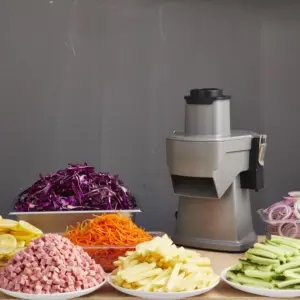 Cortador comercial de legumes para uso em hotel, cortador comercial de cubos de cenoura e batata, fatiador de frutas em cubos, 2024