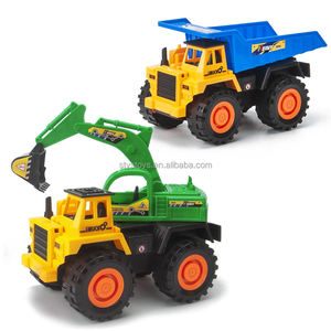 Jeu intérieur/extérieur en plastique <span class=keywords><strong>camion</strong></span> à <span class=keywords><strong>benne</strong></span> basculante inertielle et pelle ensembles de jouets de construction véhicule <span class=keywords><strong>jouet</strong></span> à friction pour enfants - Product Image 5