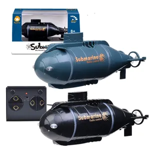 미니 무선 원격 제어 잠수함 모델 남녀공용 신제품 DIY 교육용 장난감 6 방향 RC 잠수함 플라스틱