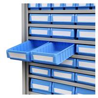 Style moderne vente en gros professionnel bleu armoire à outils boîte à tiroirs portable rétractable en plastique