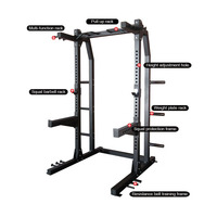 ZJFIT Z-94 Rack de musculation en métal chinois pour Cross Fitness, Power Rack, Demi-rack pour haltérophilie, Utilisation intérieure, 127 kg, 153x141x234 cm