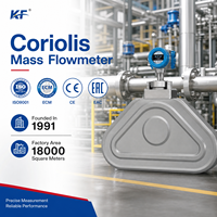 DN8 to DN40 Ex d IIC T6 316L SS RS485 HART 0.1% High Accuracy Ultra-Low Flow Measurement A-Tube Coriolis Mass Flowmeter