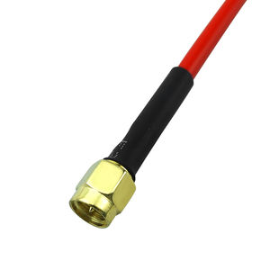 Cable Coaxial RG142 Rojo con Brida de 4 Orificios, Cable de Extensión Coaxial RF, Conector Pigtail - Product Image 5