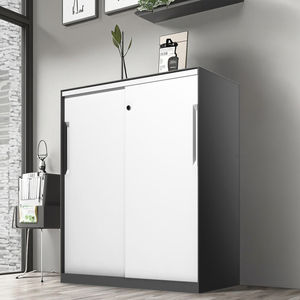 CHNSNILE Waterproof Steel Mobile <strong>Storage</strong> Unit File Cabinet With <strong>Metal</strong> Handle Rollers For Home Living Room Tools Bags - Product Image 1