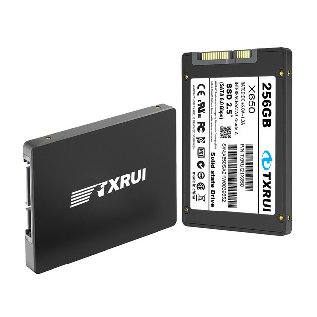Cheap Bulk Txrui SSD 2.5" SATA3 256gb SSD Internal Hard Drives for Desktop Laptop
