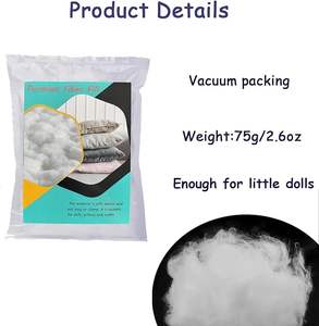 Rembourrage en fibre de polyester doux et fin pour animaux en peluche, oreillers et travaux manuels - Product Image 2