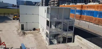 Maison préfabriquée modulaire en conteneur pour hôtel et appartement, construction chinoise, installation rapide, 20FT 40FT