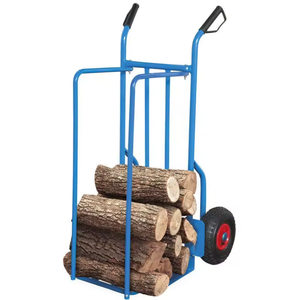 Gute Qualität Outdoor Garten Stahl Brennholz Hand Truck Carrier Lagerung Handwagen - Product Image 3