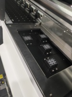 Impresora UV de Alta Precisión 3204Q de 3.2m I3200 U1 con 4 Cabezales de Impresión de Inyección de Tinta para Película PP, Película Retroiluminada, Lienzo