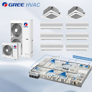 Unidades interiores de conducto tipo arco Gree de fácil instalación, de 8kW a 18kW BTU, sistema multi-split de aire acondicionado central para tiendas minoristas. - Product Image 1